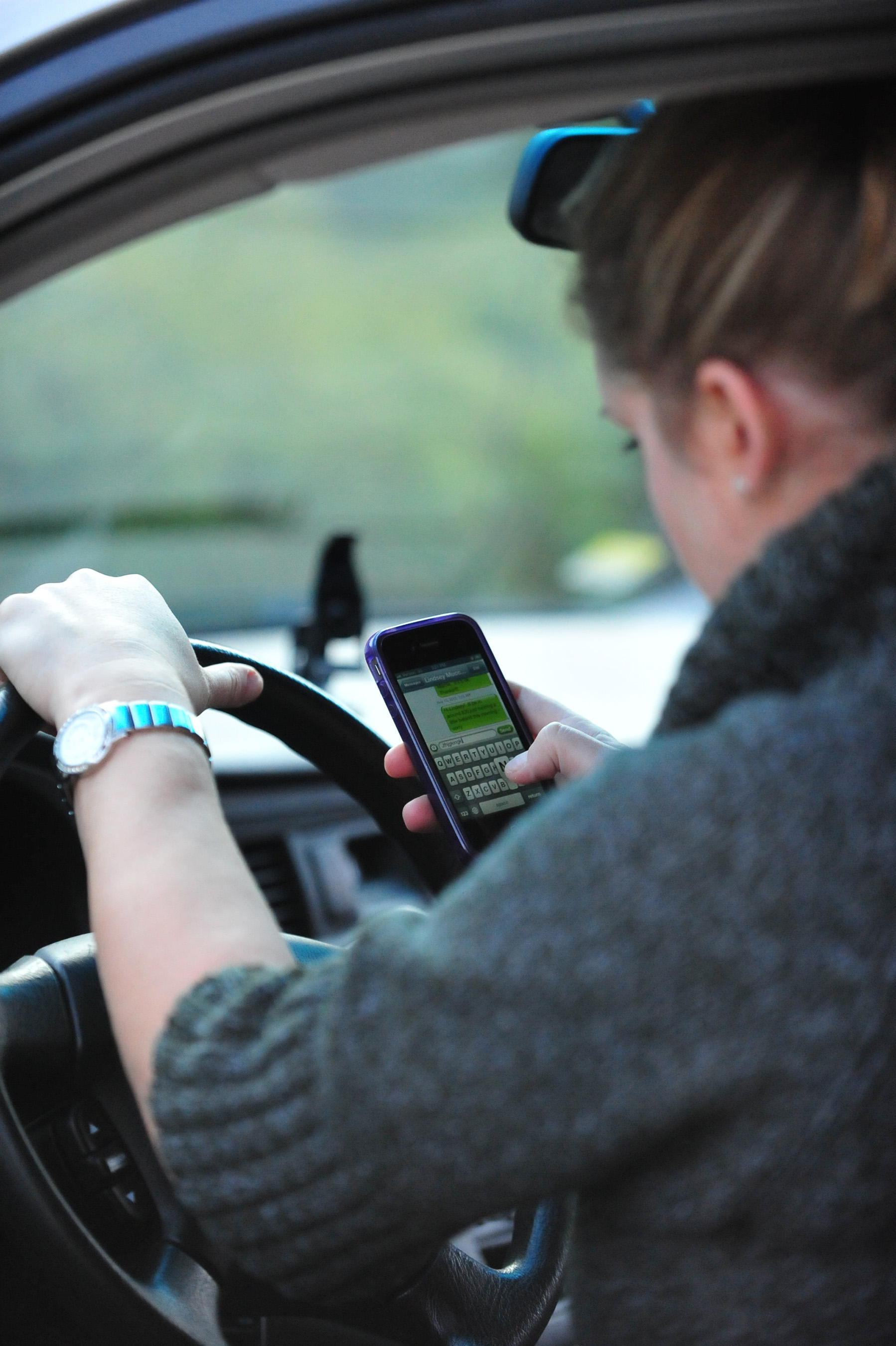 For Hispanic drivers ages 18-29, 53 percent text while driving, and 37 percent check email, according to a new State Farm survey conducted of Hispanic drivers.