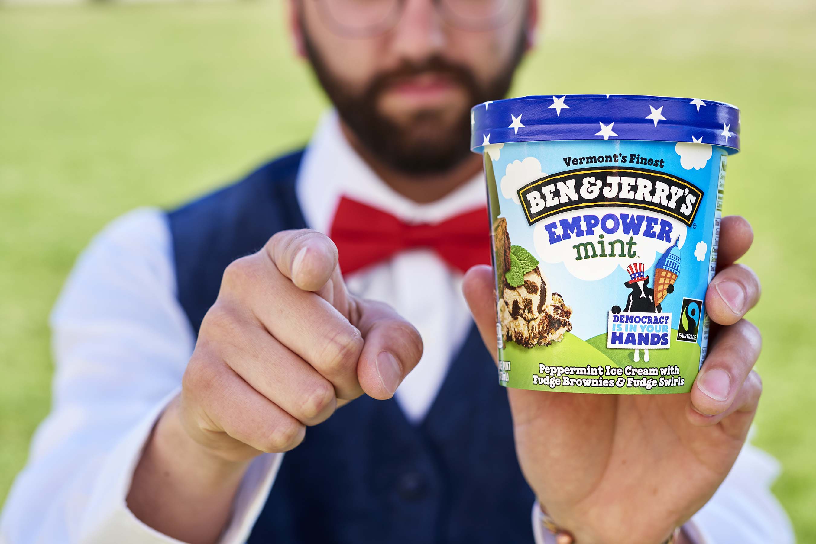 Ben & Jerry’s Cofounders Unveil Newest Ice Cream Flavor in North