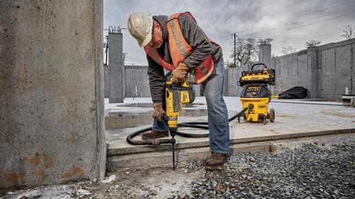 Yellow industrial combination hammer