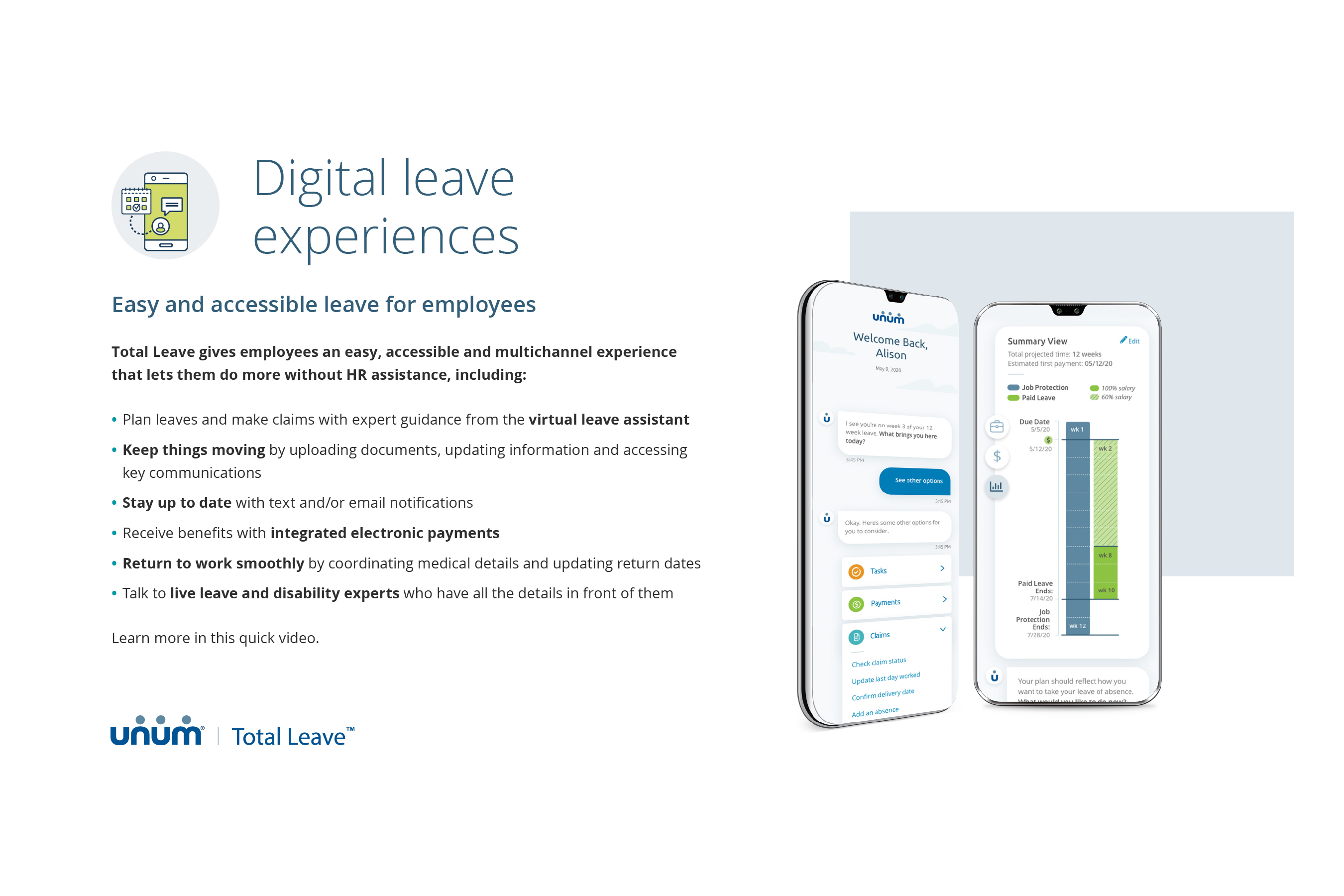 Digital Leave Experiences