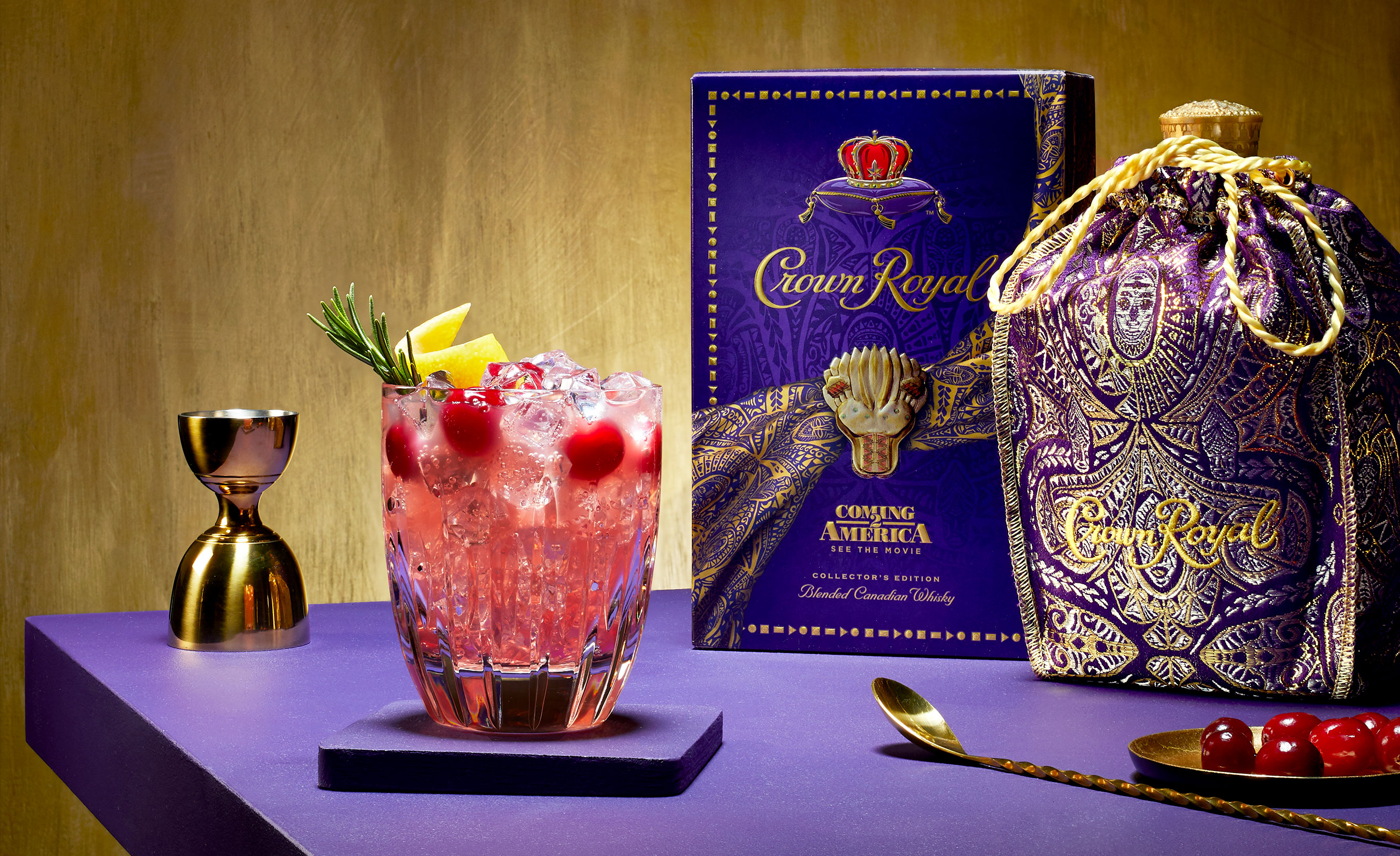 Crown Royal Ruby Rumble cocktail