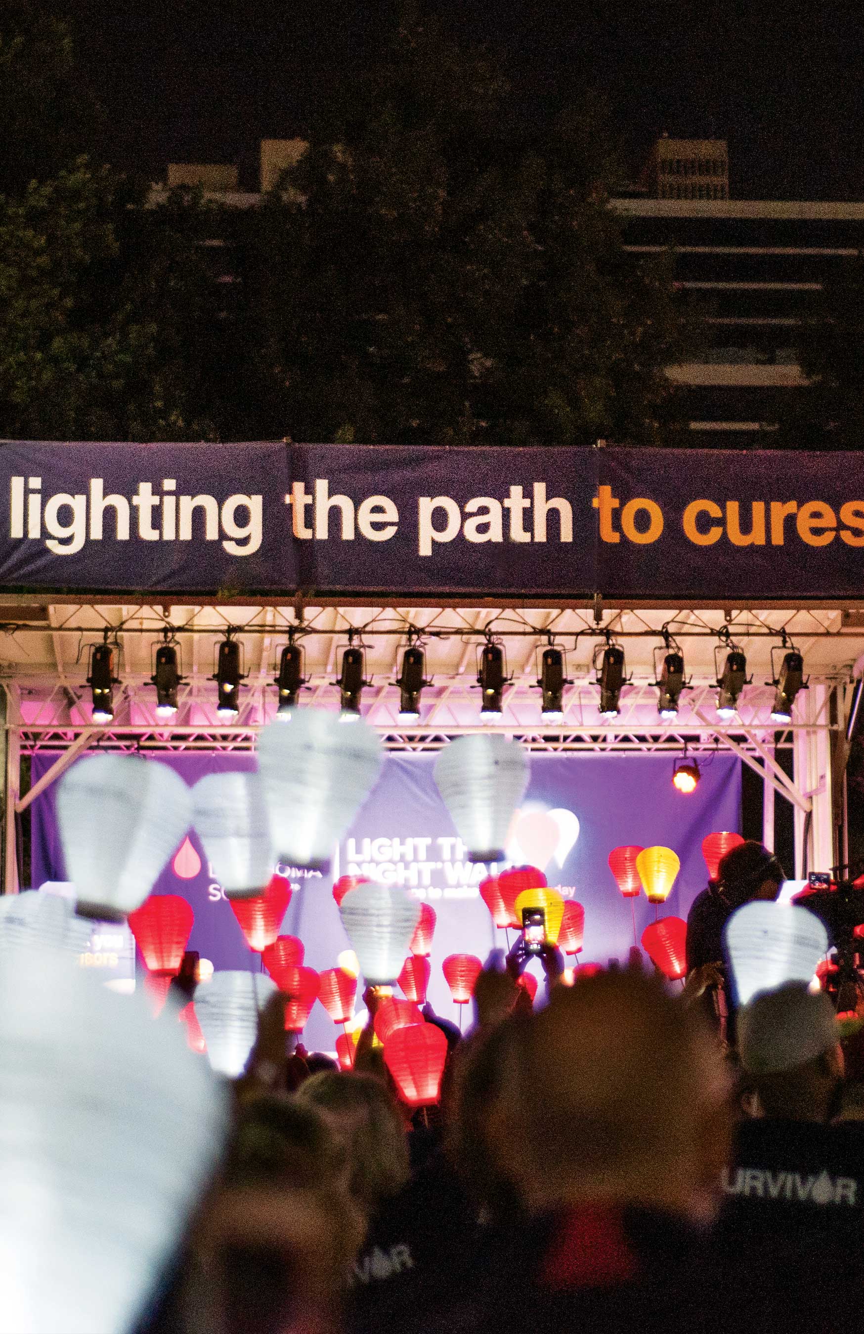 Join a Light The Night community event near you and help blood cancer patients live longer better lives