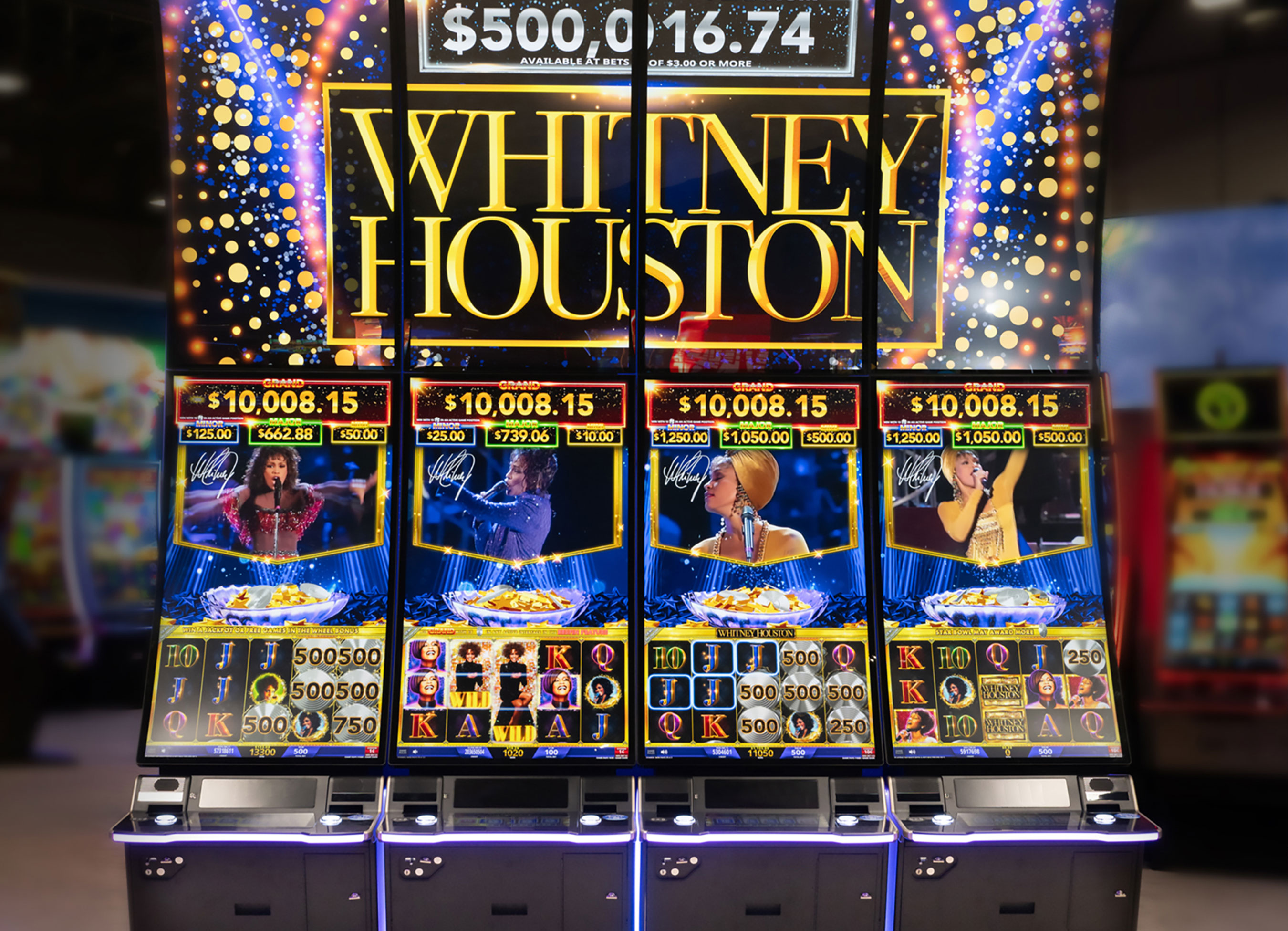 IGT’s Whitney Houston Slots Take Center Stage at Casinos Across the US