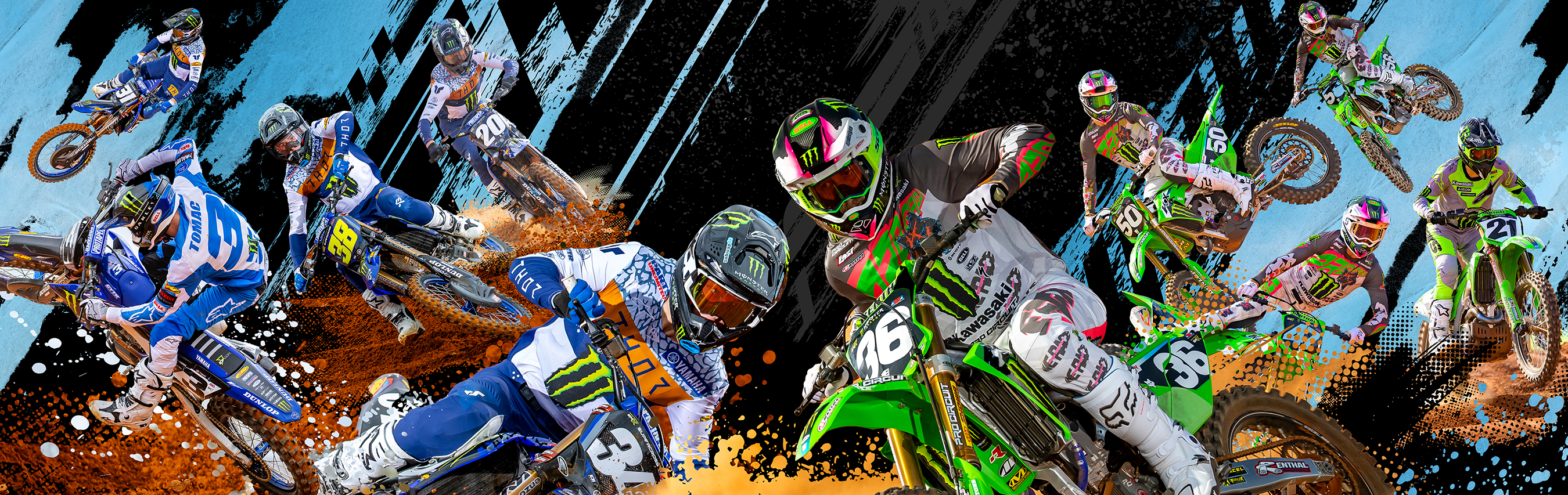 Monster Energy Unveils Supercross Teams for 2025 Season