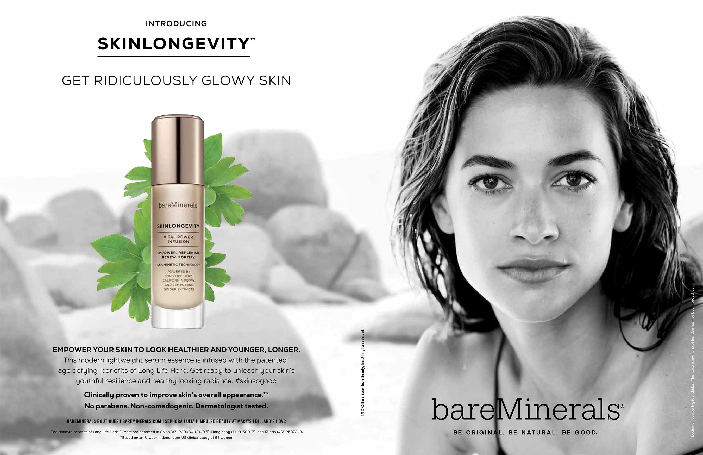 BAREMINERALS’ NEW SKINCARE LINE EMPOWERS SKIN TO LOOK HEALTHIER